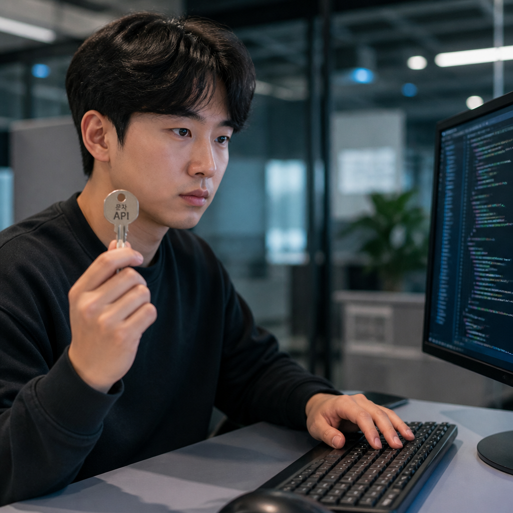문자 API 사용법