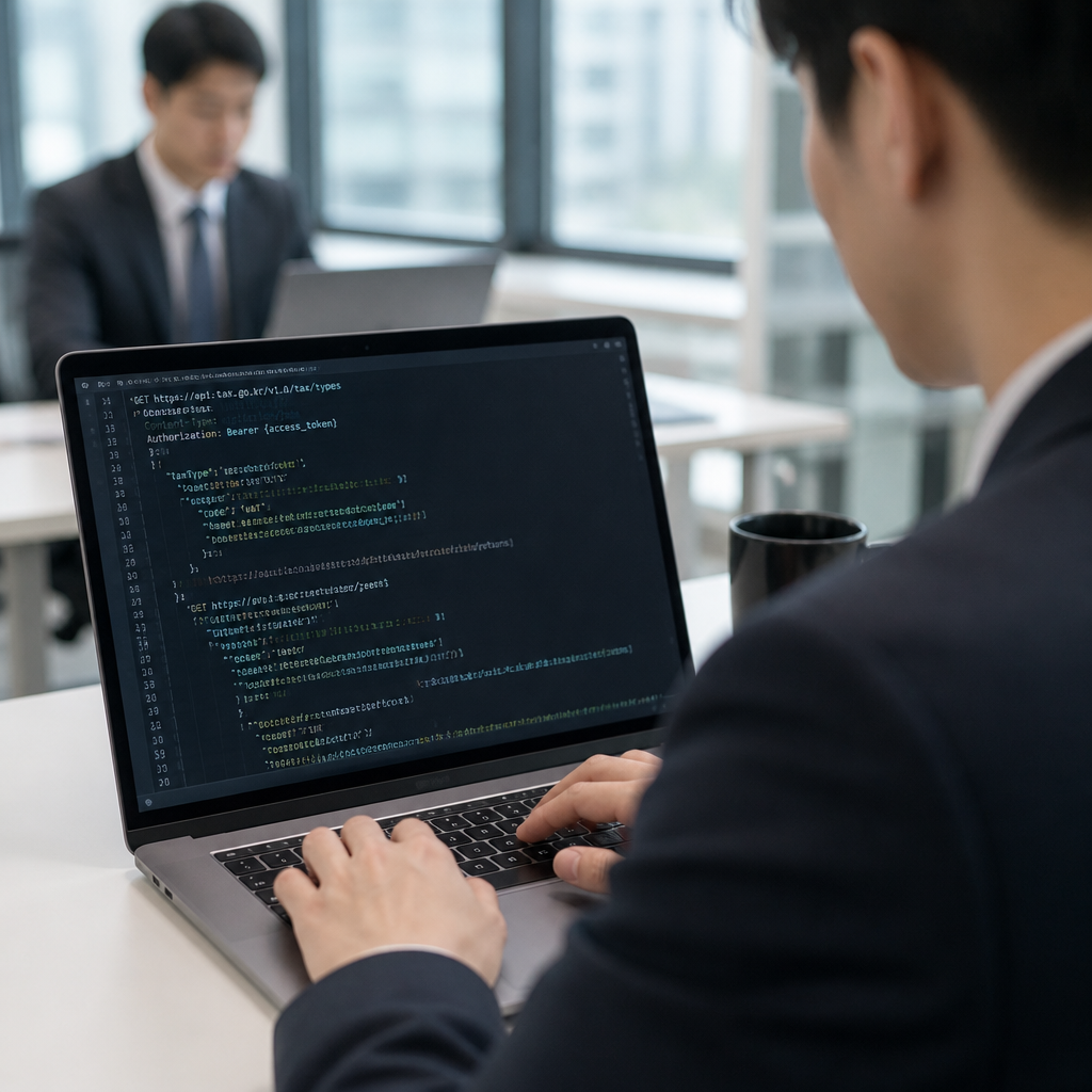 홈택스 API 연동